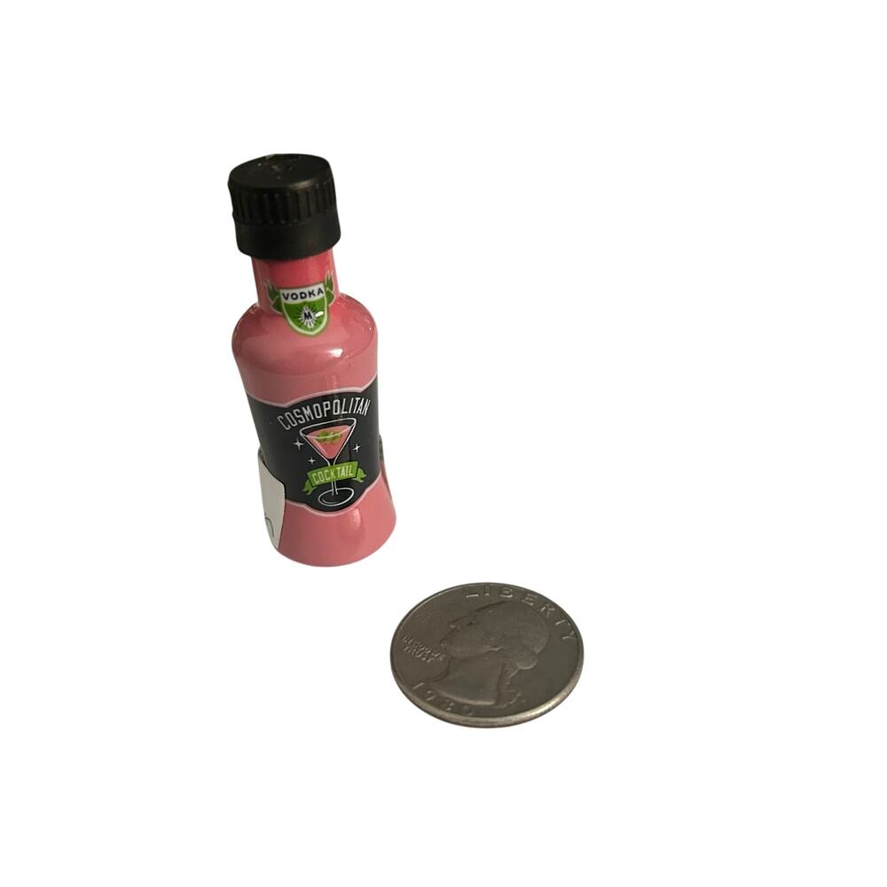 MGA Miniverse Happy Hour Cosmopolitan Cocktail Resin New Pink